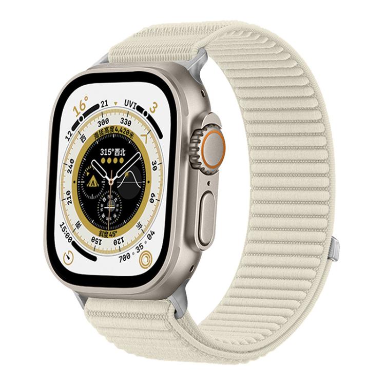 xDfind 직조 나일론 후크 앤 루프 패스너 시계줄, Apple Watch 42 / 44 / 45 / 46 / 49mm용, Apple Watch 38 / 40 / 41 / S10 42mm용