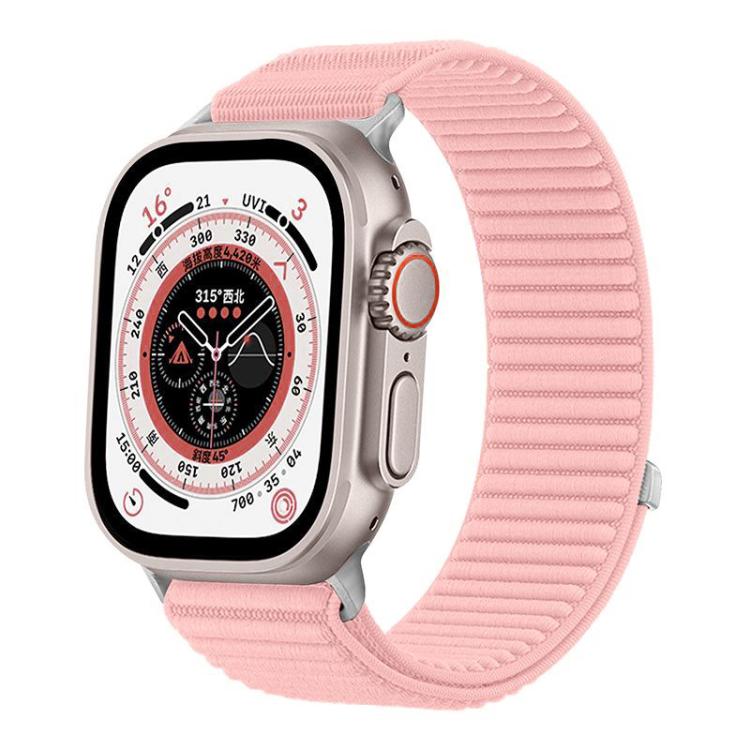 xDfind 직조 나일론 후크 앤 루프 패스너 시계줄, Apple Watch 42 / 44 / 45 / 46 / 49mm용, Apple Watch 38 / 40 / 41 / S10 42mm용