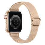 xDfind 사다리 버클 작은 허리 탄성 나일론 시계줄, Apple Watch 42 / 44 / 45 / 46 / 49mm용, Apple Watch 38 / 40 / 41 / S10 42mm용