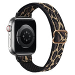 xDfind 사다리 버클 작은 허리 탄성 나일론 시계줄, Apple Watch 42 / 44 / 45 / 46 / 49mm용, Apple Watch 38 / 40 / 41 / S10 42mm용