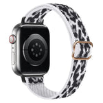 xDfind 사다리 버클 작은 허리 탄성 나일론 시계줄, Apple Watch 42 / 44 / 45 / 46 / 49mm용, Apple Watch 38 / 40 / 41 / S10 42mm용