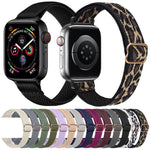 xDfind 사다리 버클 작은 허리 탄성 나일론 시계줄, Apple Watch 42 / 44 / 45 / 46 / 49mm용, Apple Watch 38 / 40 / 41 / S10 42mm용