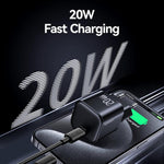 USAMS CC260 20W GaN USB-C / 타입-C 포트 미니 고속 충전기, CC260