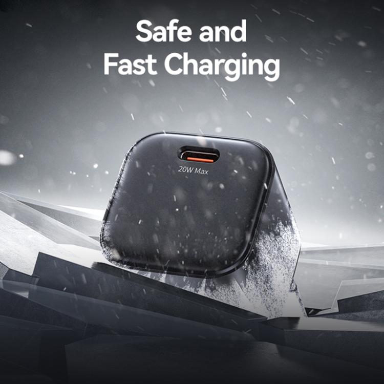 USAMS CC260 20W GaN USB-C / 타입-C 포트 미니 고속 충전기, CC260