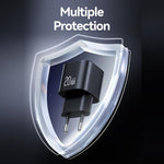 USAMS CC260 20W GaN USB-C / 타입-C 포트 미니 고속 충전기, CC260