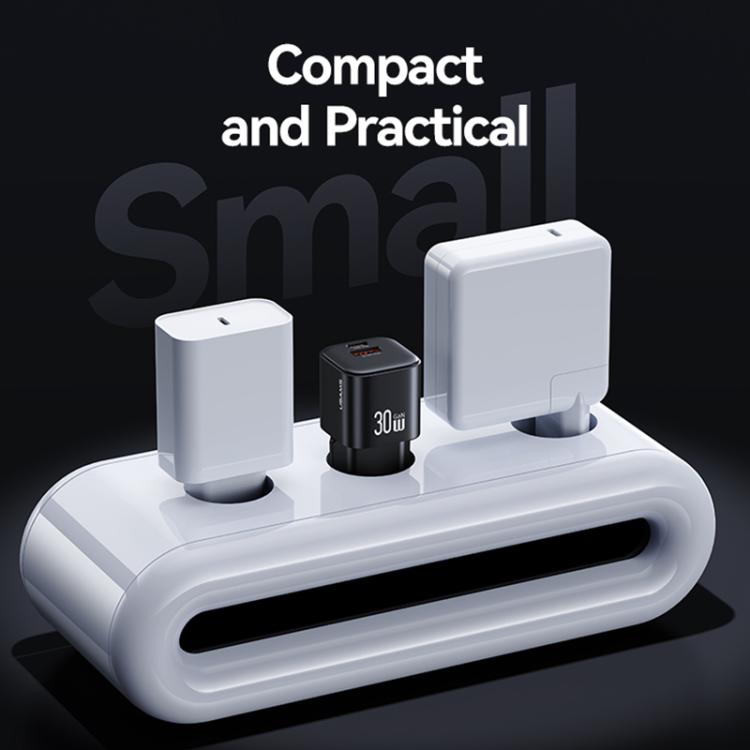 USAMS CC263 30W GaN USB-C / 타입-C, USB 듀얼 포트 미니 고속 충전기, CC263