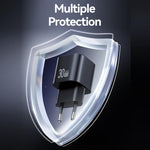 USAMS CC263 30W GaN USB-C / 타입-C, USB 듀얼 포트 미니 고속 충전기, CC263