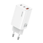 USAMS CC265 67W GaN 2 x 타입-C, USB 트리플 포트 미니 고속 충전기, CC265
