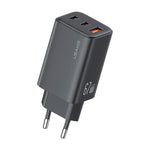 USAMS CC265 67W GaN 2 x 타입-C, USB 트리플 포트 미니 고속 충전기, CC265