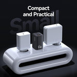USAMS CC265 67W GaN 2 x 타입-C, USB 트리플 포트 미니 고속 충전기, CC265
