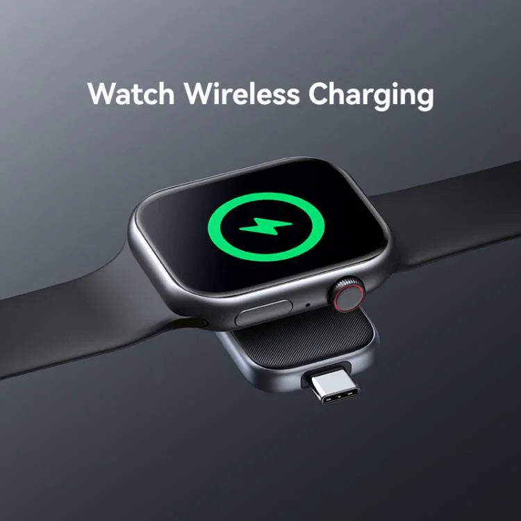 Apple Watch 시리즈용 USAMS CD247 USB-C / 타입-C 플러그 휴대용 무선 충전기, CD247