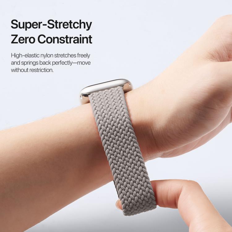 DUX DUCIS Mixture Ultra 시리즈 자석 버클 나일론 꼬임 스트랩, Apple Watch 38 / 40 / 41 / S10 42mm용
