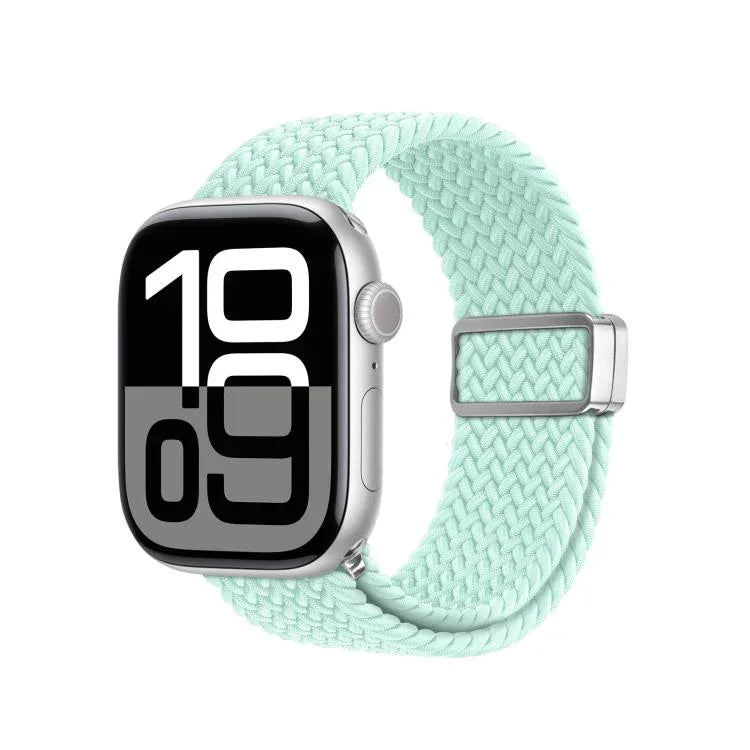 DUX DUCIS Mixture Ultra 시리즈 자석 버클 나일론 꼬임 스트랩, Apple Watch 38 / 40 / 41 / S10 42mm용