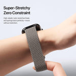 DUX DUCIS Mixture Ultra 시리즈 자석 버클 나일론 꼬임 스트랩, Apple Watch 42 / 44 / 45 / 46 / 49mm용