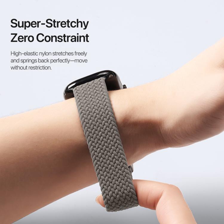 DUX DUCIS Mixture Ultra 시리즈 자석 버클 나일론 꼬임 스트랩, Apple Watch 42 / 44 / 45 / 46 / 49mm용