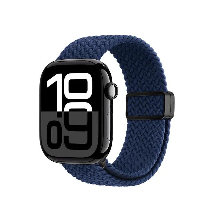 DUX DUCIS Mixture Ultra 시리즈 자석 버클 나일론 꼬임 스트랩, Apple Watch 42 / 44 / 45 / 46 / 49mm용