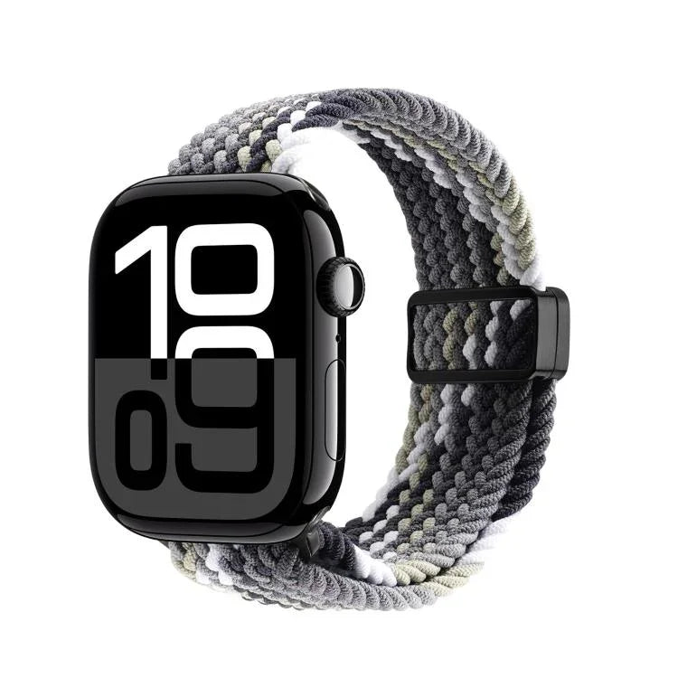 DUX DUCIS Mixture Ultra 시리즈 자석 버클 나일론 꼬임 스트랩, Apple Watch 42 / 44 / 45 / 46 / 49mm용