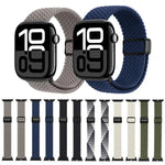 DUX DUCIS Mixture Ultra 시리즈 자석 버클 나일론 꼬임 스트랩, Apple Watch 42 / 44 / 45 / 46 / 49mm용