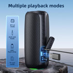 Zealot MP2 20W 휴대용 야외 RGB 블루투스 스피커, 마이크 없음(블루), 마이크 없음(카모플라주), 마이크 없음(블랙)