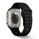 상어 무늬 구멍 실리콘 시계줄, Apple Watch 46mm / 49mm / 45mm / 44mm용