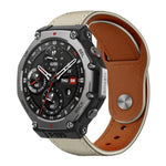 xDfind Rivet Buckle Genuine Leather Watch Band, 20mm, 22mm