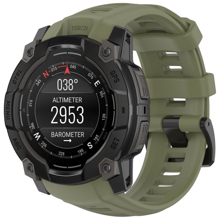 xDfind Quick-release Silicone Watch Band, For Garmin Instinct 3 AMOLED 50mm / Solar 50mm, For Garmin Instinct 3 AMOLED 45mm / Solar 45mm