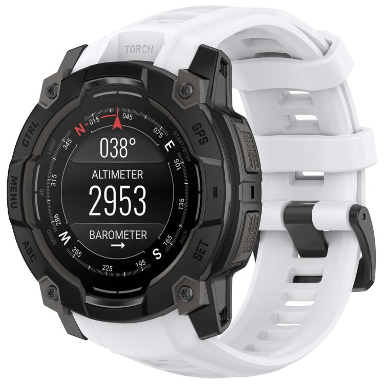 xDfind Quick-release Silicone Watch Band, For Garmin Instinct 3 AMOLED 50mm / Solar 50mm, For Garmin Instinct 3 AMOLED 45mm / Solar 45mm