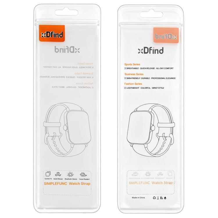xDfind Quick-release Silicone Watch Band, For Garmin Instinct 3 AMOLED 50mm / Solar 50mm, For Garmin Instinct 3 AMOLED 45mm / Solar 45mm