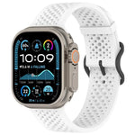 xDfind 통기성 실리콘 시계줄, Apple Watch 42 / 44 / 45 / 46 / 49mm용, Apple Watch 38 / 40 / 41 / S10 42mm용
