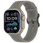 xDfind 통기성 실리콘 시계줄, Apple Watch 42 / 44 / 45 / 46 / 49mm용, Apple Watch 38 / 40 / 41 / S10 42mm용