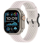 xDfind 통기성 실리콘 시계줄, Apple Watch 42 / 44 / 45 / 46 / 49mm용, Apple Watch 38 / 40 / 41 / S10 42mm용