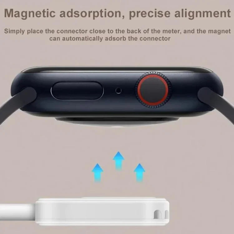 xDfind 8핀 휴대용 스마트워치 자석 무선 충전기, Apple Watch용