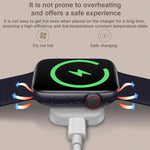 xDfind 8핀 휴대용 스마트워치 자석 무선 충전기, Apple Watch용