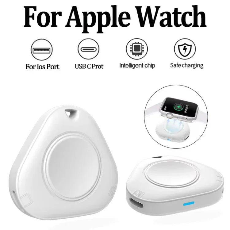 xDfind 8핀 및 타입-C 휴대용 스마트워치 자석 무선 충전기, Apple Watch용