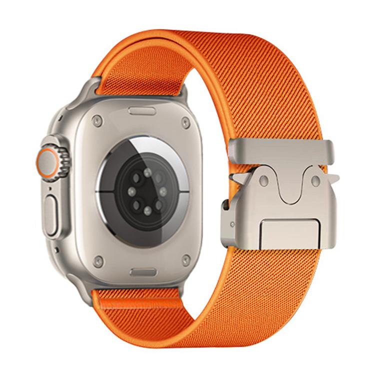 xDfind 낙하산 버클 신축성 나일론 시계줄, Apple Watch 42 / 44 / 45 / 46 / 49mm용, Apple Watch 38 / 40 / 41 / S10 42mm용