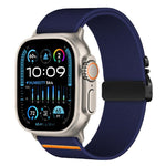 xDfind 낙하산 버클 신축성 나일론 시계줄, Apple Watch 42 / 44 / 45 / 46 / 49mm용, Apple Watch 38 / 40 / 41 / S10 42mm용