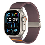xDfind 낙하산 버클 신축성 나일론 시계줄, Apple Watch 42 / 44 / 45 / 46 / 49mm용, Apple Watch 38 / 40 / 41 / S10 42mm용