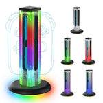 JYS NS2318 4 in 1 게임 컨트롤러 충전 도크 RGB 라이트 포함, 닌텐도 스위치 1 / 2용, JYS-NS2318