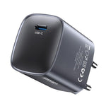 USAMS CC323 T66 45W USB-C / Type-C GaN 고속 충전기, EU 플러그, CC323
