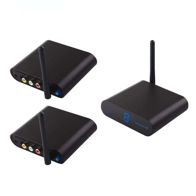 Measy AV230 2.4GHz 무선 오디오/비디오 송수신기 1TX to 2RX, AV230-2