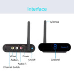 Measy AV230 2.4GHz 무선 오디오/비디오 송수신기 1TX to 2RX, AV230-2
