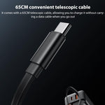 Yesido YC99 40W 고속 충전기 텔레스코픽 타입-C 케이블 포함, YC99