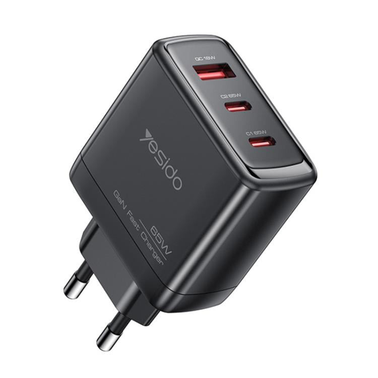 Yesido YC144 65W 3포트 고속 충전기, YC144