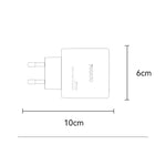 Yesido YC144 65W 3포트 고속 충전기, YC144