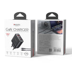 Yesido YC144 65W 3포트 고속 충전기, YC144