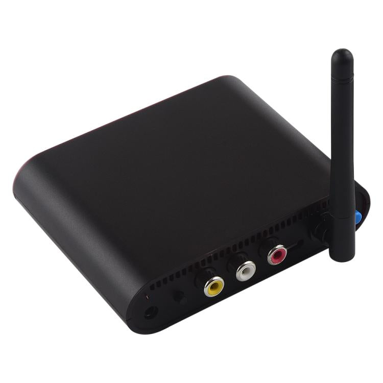 Measy AV240 2.4GHz 무선 오디오/비디오 송수신기 적외선 리턴 기능 포함, 거리: 400m, AV240 블랙