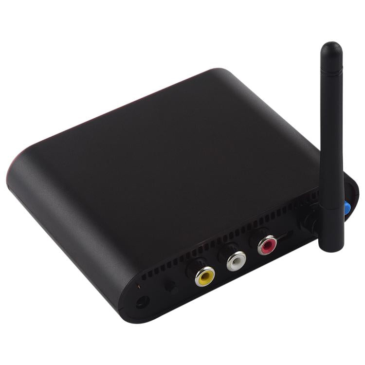Measy AV540 5.8GHz 무선 오디오/비디오 송수신기 적외선 리턴 기능 포함, 거리: 400m, AV540 블랙