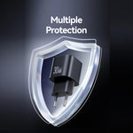 USAMS CC262 30W GaN USB-C / 타입-C 포트 미니 고속 충전기, EU 플러그