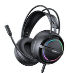 ONIKUMA X88 머리 착용 RGB 라이트 e스포츠 게이밍 헤드셋, 케이블 길이: 2.2m, X88