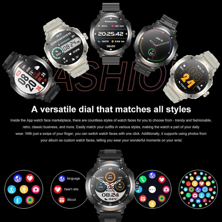 D13 2-in-1 블루투스 이어폰 스마트 통화 워치, 블루투스 통화 / NFC / 건강 모니터링 지원, 실리콘 스트랩, 3비드 스틸 스트랩, 밀라노 스틸 스트랩